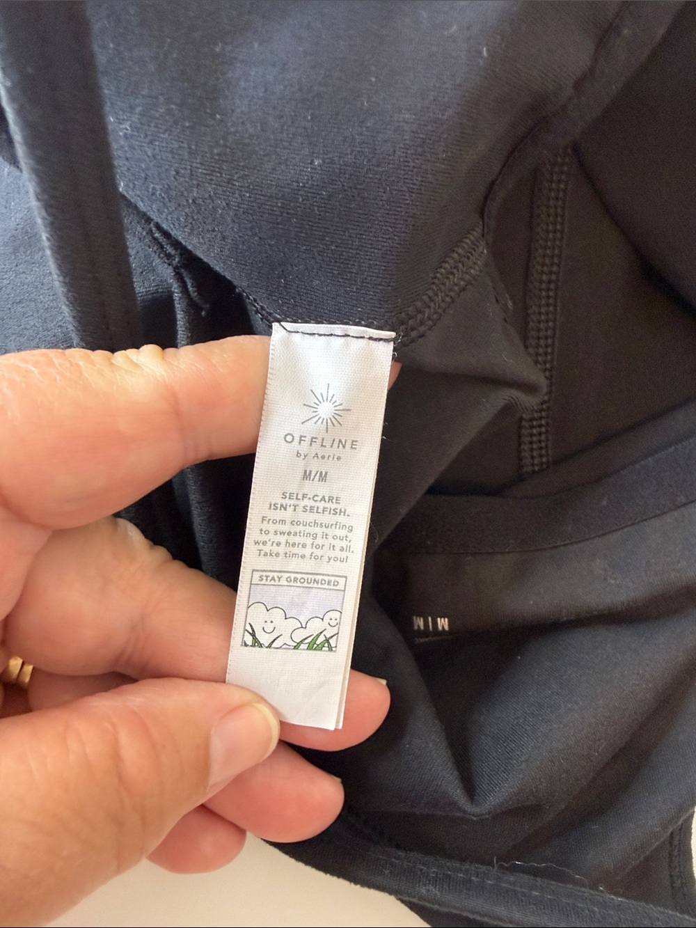 Aerie Offline The Hugger Onesie Jumpsuit Black Medium - Picture 11 of 12